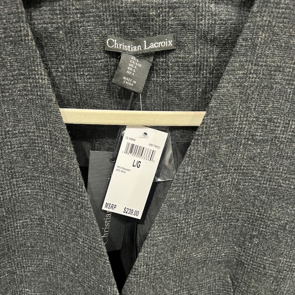 ❌❌SOLD❌❌🌟Christian Lacroix Long Vest Dress🌟 - Picture 2 of 8